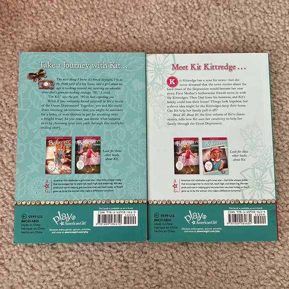Beforever American girl doll KIT books - Picture 2 of 2